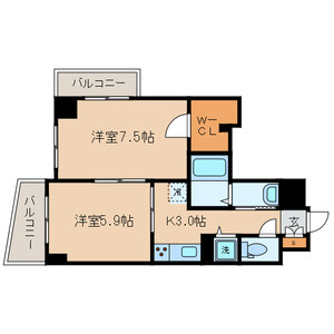 ラルジュマノワールの間取り