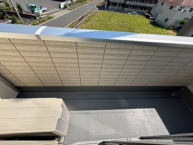RIZE柏たなかⅡのバルコニー