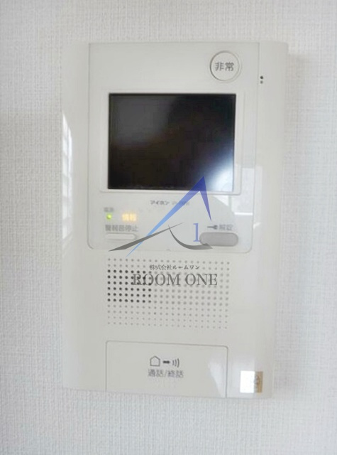 ヒルサイド御茶ノ水のセキュリティ|モニター付きインターホンです。