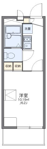 レオパレスニュー千葉ハイツ　Ｂの間取り