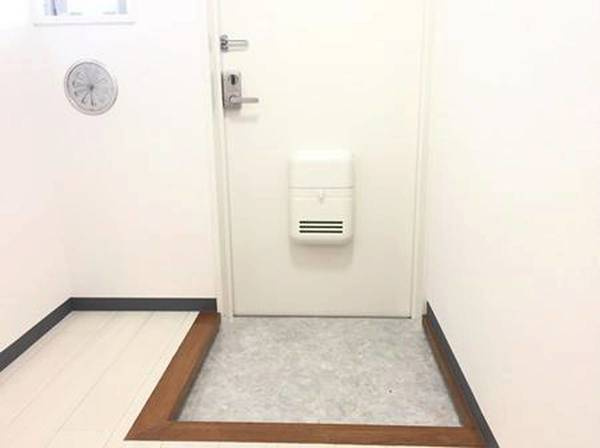 ビレッジハウス川井宿5号棟の玄関|ビレッジハウスの同一物件・同一タイプの間取りの写真です