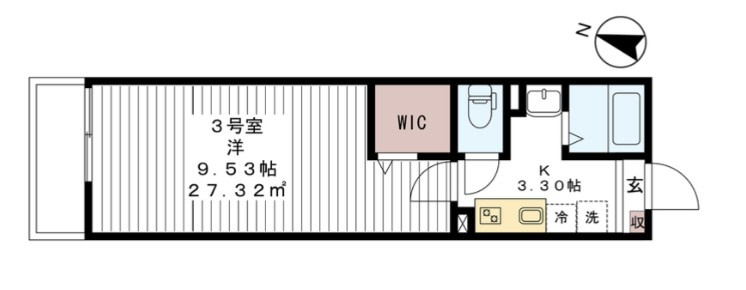 AJ新鎌ヶ谷の間取り