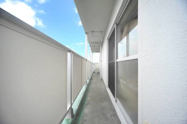 ビレッジハウス川井宿6号棟のバルコニー|ビレッジハウスの同一物件・同一タイプの間取りの写真です