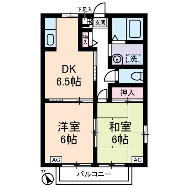 ファミーユ・ドミの間取り