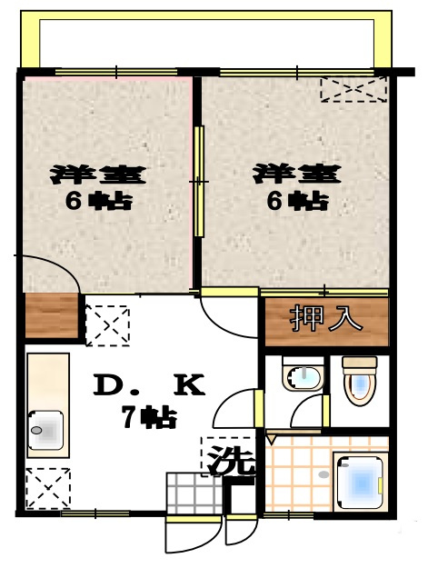 スターライトシティ小茂根の間取り