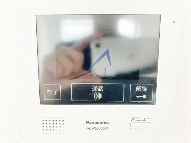 ＭＴレジデンス早稲田のセキュリティ|モニター付きインターホンです。