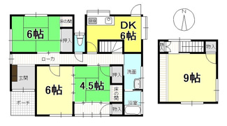 【間取り】 | 戸建　府中
