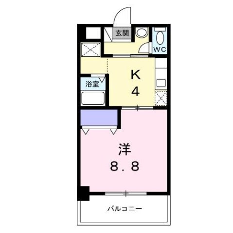 メルヴェーユ４５の間取り