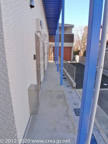 グローリーハイツⅠのエントランス