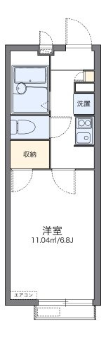 レオパレス黎の間取り