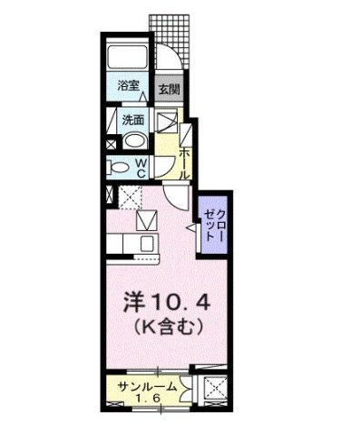 フラーゼの間取り