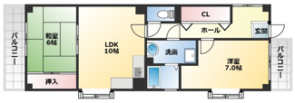 【間取り】 | キャロル柴原