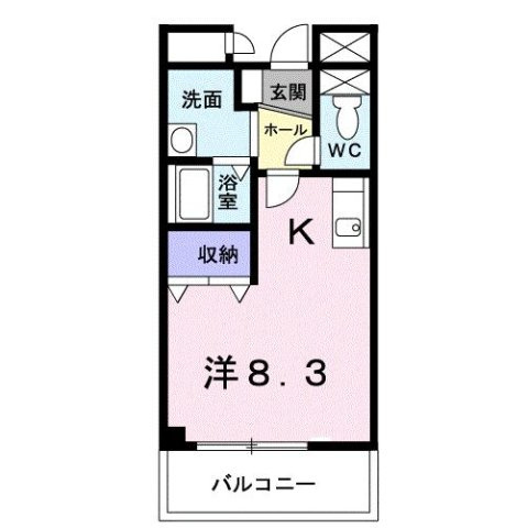 セルフィール　ＡＫＡＹＡＭＡの間取り