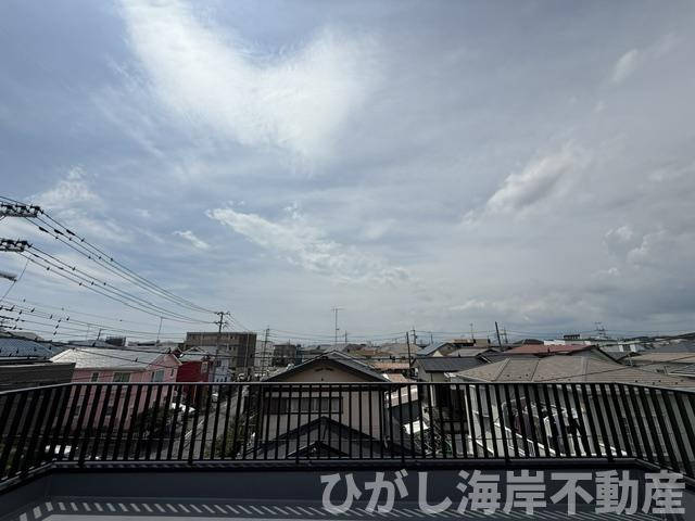 茅ヶ崎市小和田3丁目　新築戸建　全2棟の展望|ルーフバルコニーからの眺望