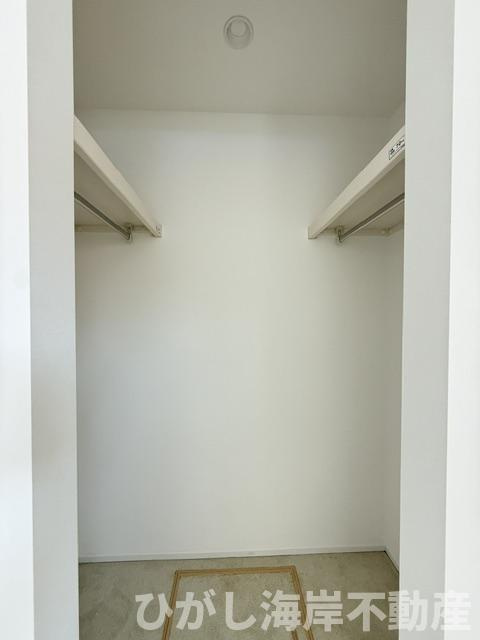 茅ヶ崎市小和田3丁目　新築戸建　全2棟の収納|ウォークインクローゼット