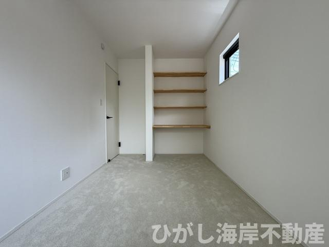 茅ヶ崎市小和田3丁目　新築戸建　全2棟の子供部屋|5.6帖　洋室