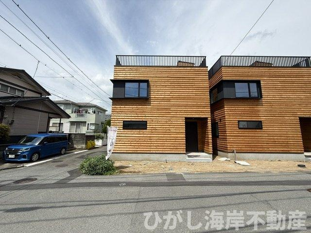 茅ヶ崎市小和田3丁目　新築戸建　全2棟の外観|現地外観