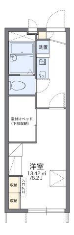 レオパレス宮野木の間取り