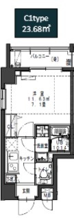 サムティレジデンス市川の間取り