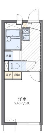 レオパレスコニファーⅡの間取り