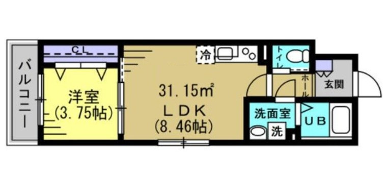 TSR新松戸の間取り