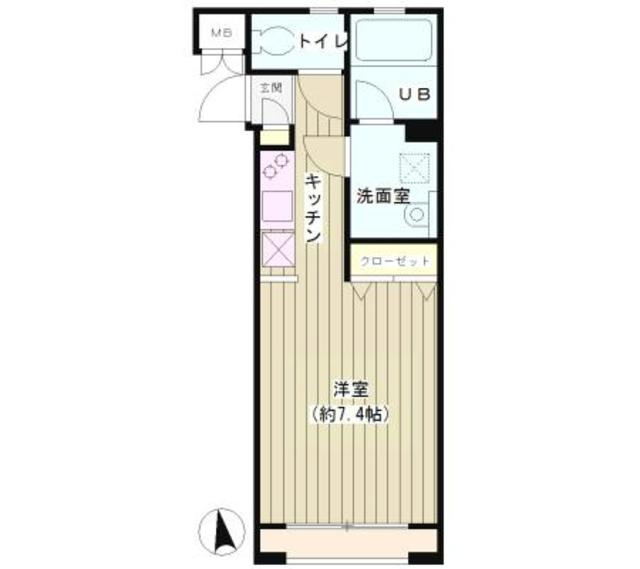 アートミルレ自由が丘の間取り