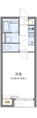レオネクストネオエスト花園の間取り|代表的な間取のため実際の間取とは異なる場合があります