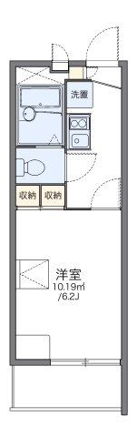 レオパレスセンタービレッジⅠの間取り