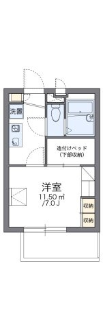 レオパレスだるまの間取り