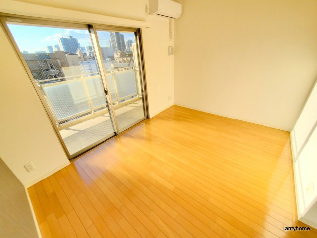 レジディア谷町　仲介手数料無料の寝室