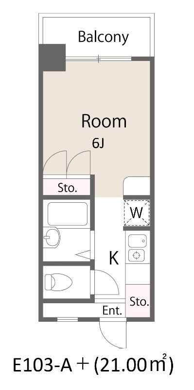 フジマンション末広の間取り