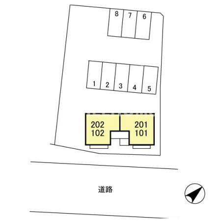 グリーンパーク木村　Ⅲの区画図|当社、チルホームのHPもご覧ください(^^)/物件情報多数♪
