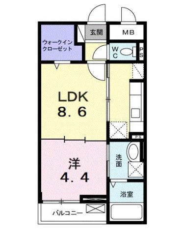 サーラ　グラシオーザの間取り