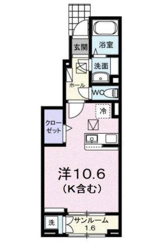 マルタン　シュドの間取り