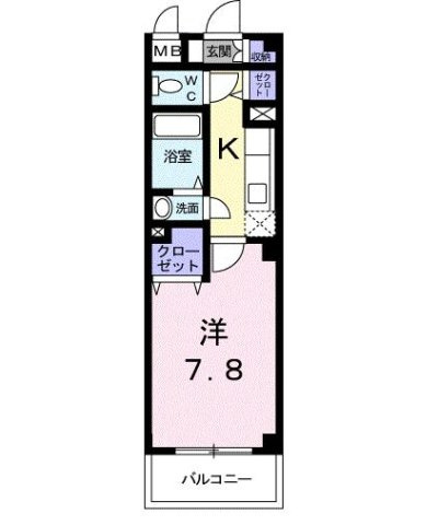 グッド　ワンの間取り