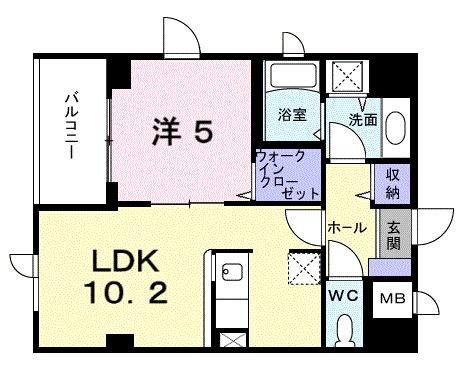 ボガータの間取り