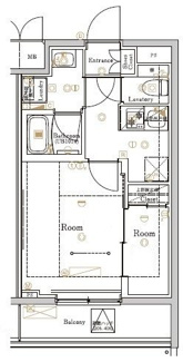 【間取り】 | RELUXIA TOKYO NORTH | 間取りです。