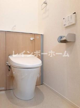鶴ヶ島市大字鶴ヶ丘のアパートのトイレ