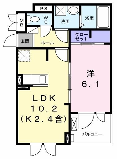 あきる野市伊奈のアパート