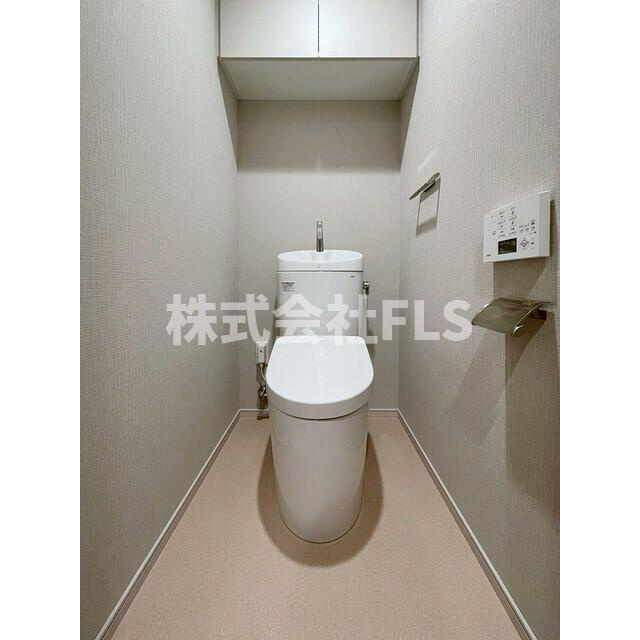 北区志茂２丁目の賃貸マンションのトイレ