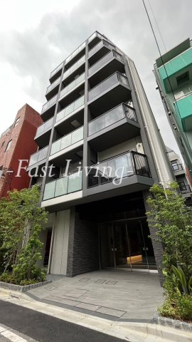 クレストコート新宿山吹町のエントランス