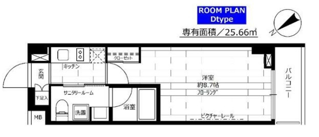 ステージグランデ茅場町の間取り