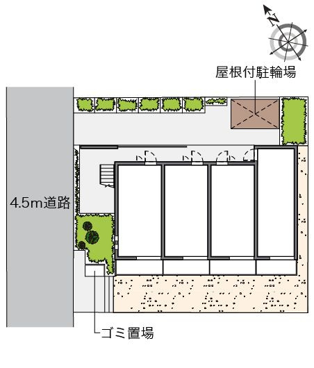【区画図】 | クレイノ森野第一