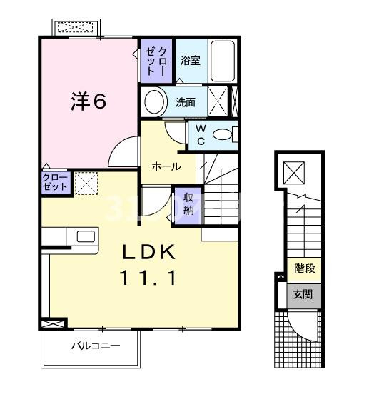 メゾン７８の間取り