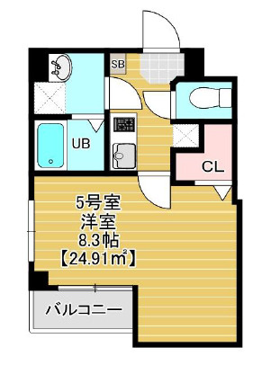 Serra蘇我の間取り