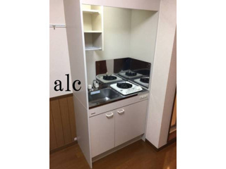 新宿区上落合１丁目のアパートのキッチン