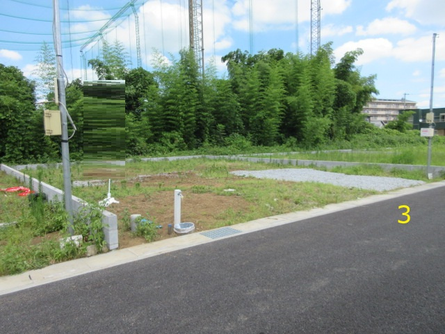 【仲介手数料無料】新築戸建　東松山市石橋1684-35付近（全6棟）の前面道路含む現地写真