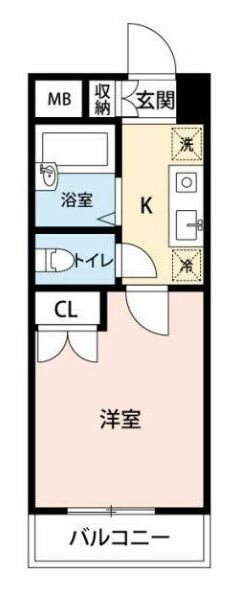 レジディア浦安の間取り