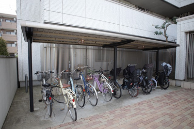 【その他共用部分】 | ベイサージュ東船橋 | 駐輪場です