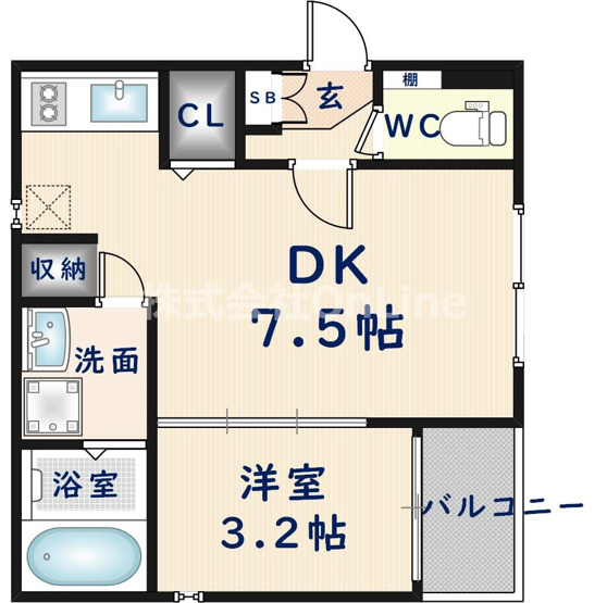 【間取り】 | レルベ小路東